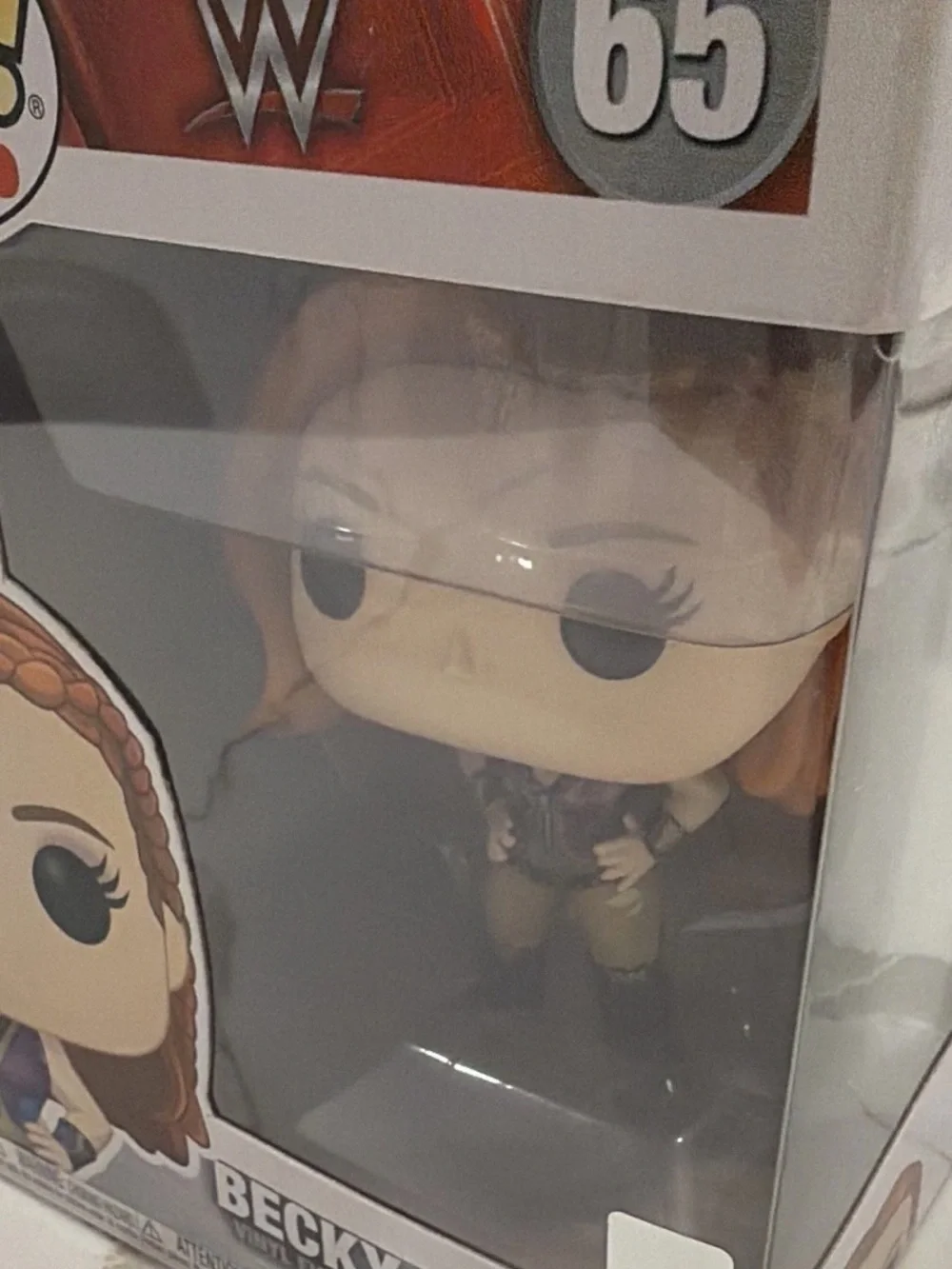 Funko Pop! WWE Becky Lynch #65 Vinyl Figure Boxed 2019 Cert W19422691 - Picture 6 of 8
